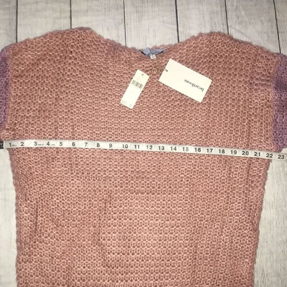 Anthro | Heartloom Metallic Striped Sweater NEW - Picture 7 of 10